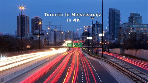 20170510 Toronto To Mississauga In 4k Youtube