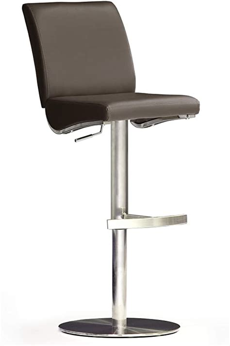 Barhocker barstuhl bistrohocker barstuhl küchenhocker hocker drehbar kunstleder. Barstuhl Drehbar Leder : Amazon De 2x Barhocker Weiss Echt Leder Drehbar Hohenverstellbar ...