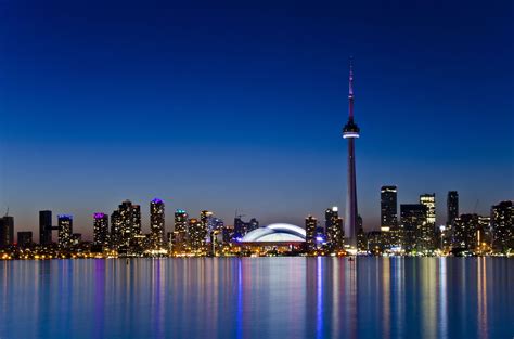 Toronto Skyline At Night Bg Northbridge Financial Corporation