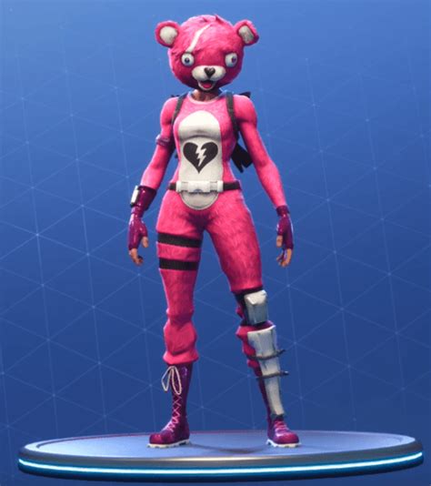 Cuddle Team Leader In Fortnite Adorable Pink Outfit