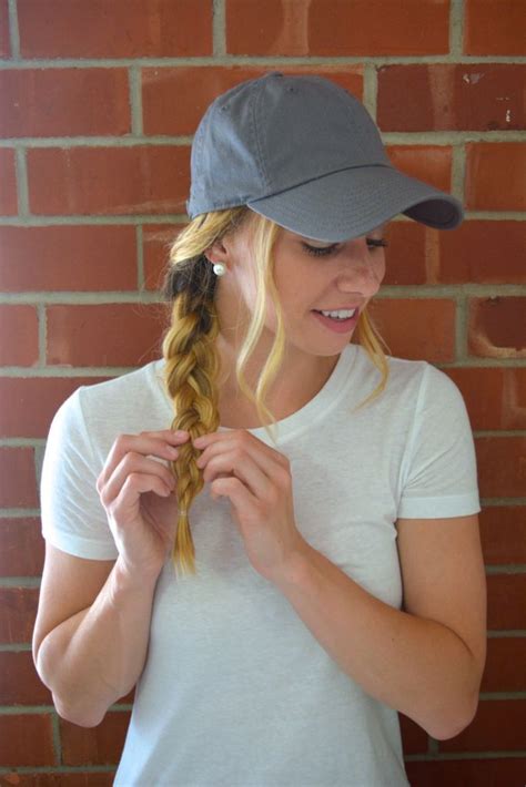 Perfect How To Wear Your Hair With A Baseball Cap For New Style