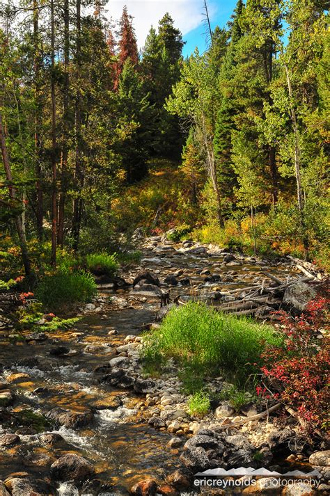 Teton Stream By Eric Reynolds Landscape Photographer