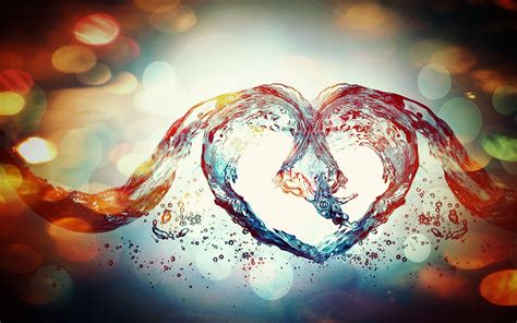 Water Heart Splash Wallpapers Pictures Photos Images Hearts Addiction
