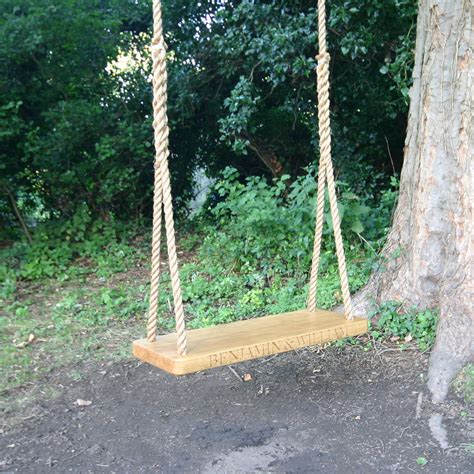 Large Oak Swing Tree Swings Childrens Swing