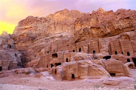 Petra Originally Known To The Nabataeans As Raqmu Is A Historical And