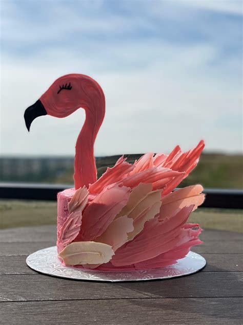 I Made A Flamingo Cake Rbaking
