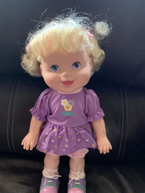 Vintage Shop ‘n Bop Baby Doll Only Playmates 1999 Blonde Ponytails 3
