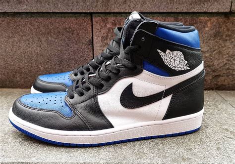 Basically the og black toe and royal colorways put together, the. Air Jordan 1 High Royal Toe 2020 Release Info ...