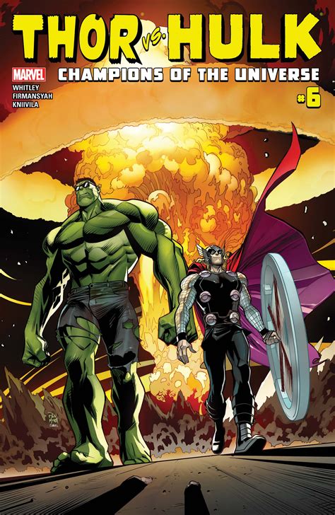 Thor Vs Hulk Champions Of The Universe 2017 6 Comic Issues Marvel