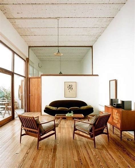 35 Stunning Open Living Room Design Ideas Mid Century Modern Living