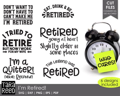 Im Retired Retirement Svg And Cut Files For Crafters Etsy