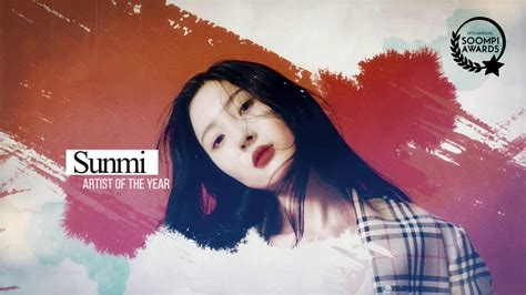 Soompi On Twitter 14th Annual Soompiawards Artist Of The Year Nominee 🌟 Sunmi Miyaohyeah 🌟