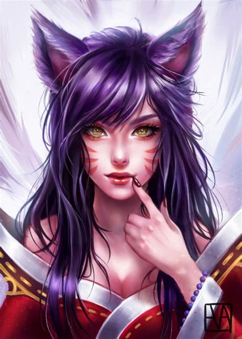 Ahri Sexygirls Leaugeoflegends Realistic Newdawn League Of