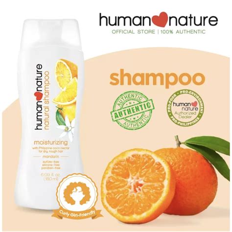 Human Nature Mandarin Moisturizing Natural Shampoo Sls Free Cgm