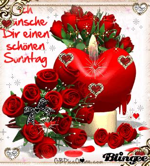 Wer mag sie nicht, die schönen dinge im leben? WÜNSCHE DIR SCHÖNEN SONNTAG MIT ROTER HERZ-KERZE ...