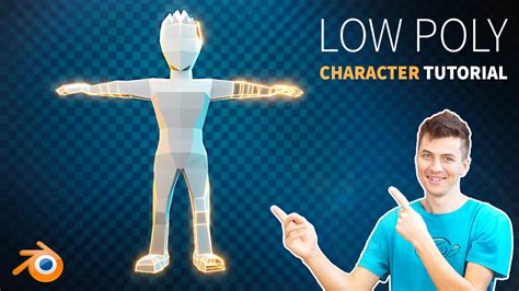 Create A Low Poly Character In Blender 2 8 Beginner Tutorial