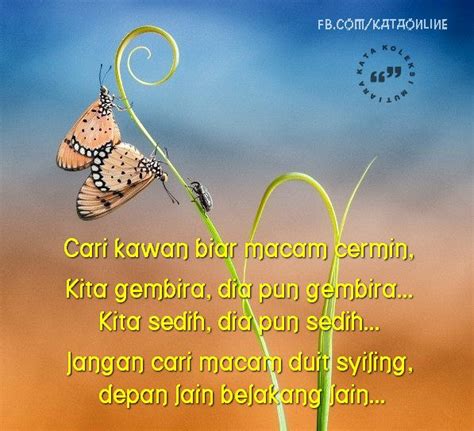We did not find results for: Cari kawan biar macam cermin. Kita gembira, dia pun ...