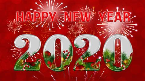 Free Download Free Download Happy New Year 2020 Red Background Gallery