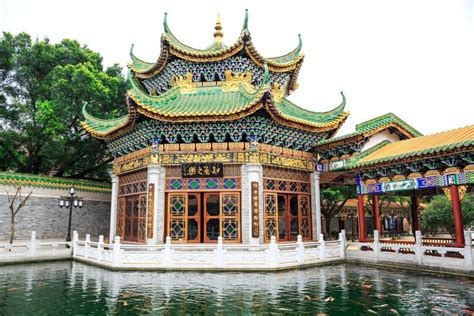 Asian Chinese Classic House Ancient Architecture China Editorial