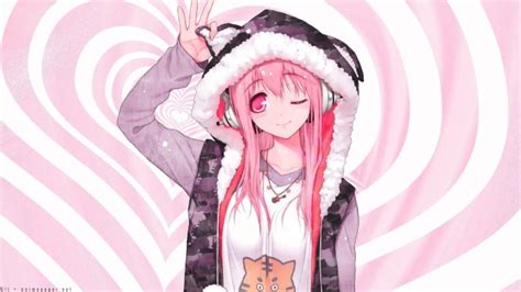 Headphone Pink Hair Anime Girl 1920x1080 Download Hd Wallpaper