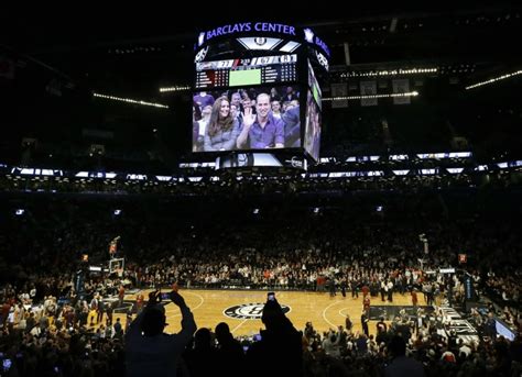Larger Than Life Royals Take Center Court At Barclays Center