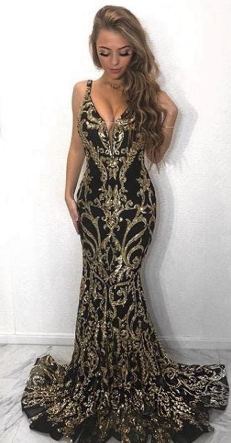 Black Fitted Prom Dresses 2019