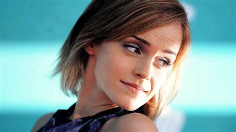 Hd Wallpaper Women Emma Watson Face Brunette Brown Eyes Actress