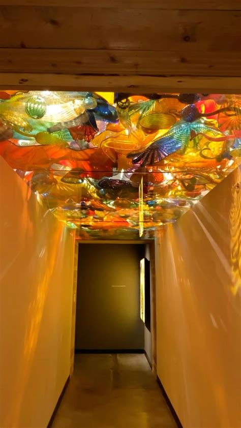 David Chihuly Central Arts District Glass Blowing Light Art