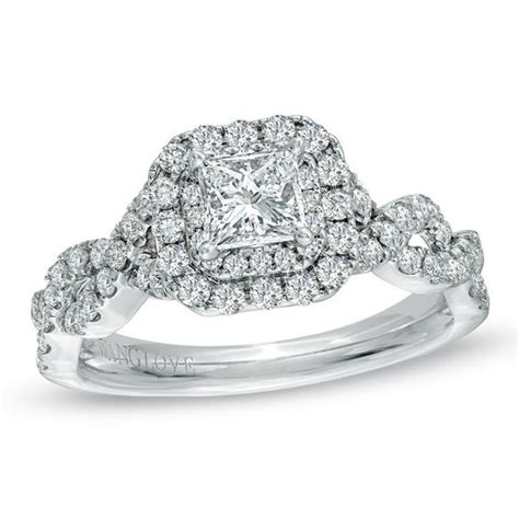 Stone these are often referred to as inclusions. Vera Wang Love Collection 1.00 CT. T.W. Princess-Cut ...