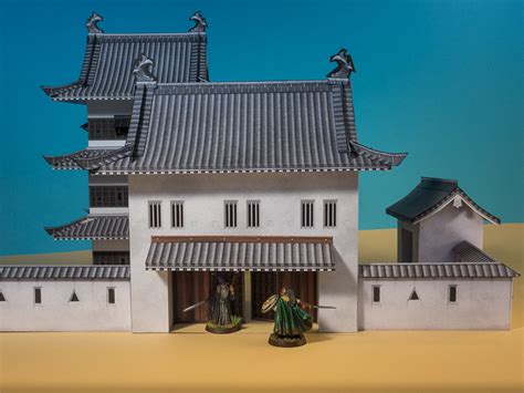 The awards dinner was a showcase event at the 21st century building expo and conference, held at the hilton charlotte. Samurai Castle Builder: Gates and Walls - Papierschnitzel ...
