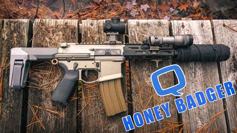 Q Honey Badger Review Atfs Gun Of The Year Youtube