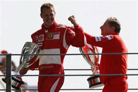 5 fois champion du monde des pilotes et 6 fois champion du monde des constructeurs avec la scuderia ferrari de jean todt de 1999 à 2004. Michael Schumacher health: Friend says family 'working on ...