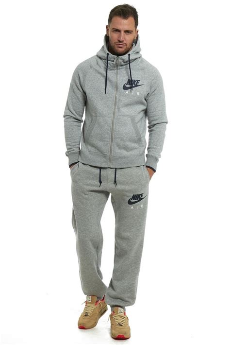 Nike Mens Full Tracksuit Fleece Jogging Bottoms Hooded Top S M L Xl Ebay