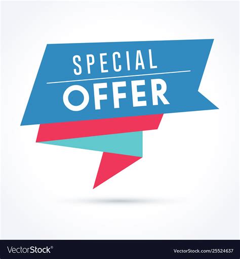 Special Offer Banner Royalty Free Vector Image