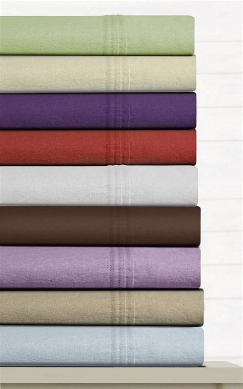 Tribeca Living 170gram Deep Pocket Flannel Sheet Set Queen Purple Want To Know More Click
