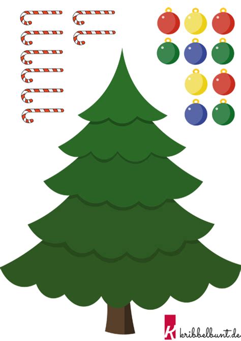„oh tannenbaum, oh tannenbaum, wie grün sind deine blätter… der tannenbaum ist fester bestandteil des weihnachtsfestes. Tannenbaum Vorlage zum Ausdrucken » PDF | Kribbelbunt