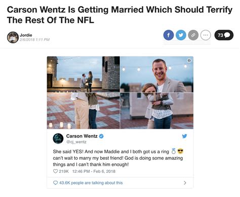 Its Time To Ask The Question Was Carson Wentz Better Before He Started Doing Sex Barstool