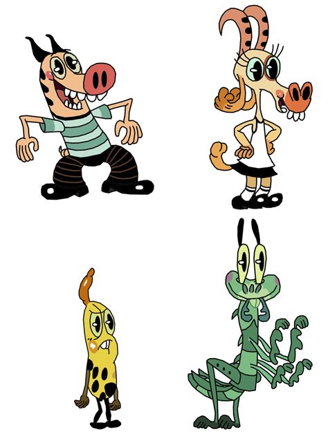 Cartoon Characters Fictional Characters Cricket Goats Banana