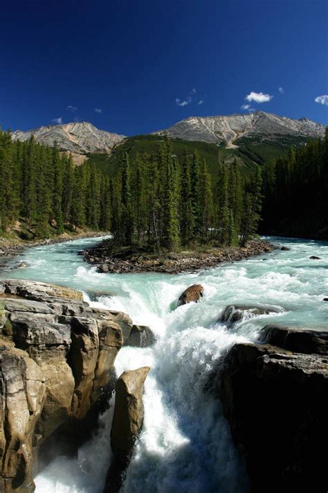 Sunwapta Falls Jasper National Park Canada Beautiful Places