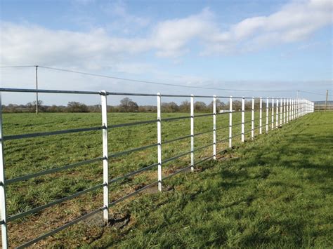 Mild Steel Galvanised State Fencing Centrewire Esi External Works