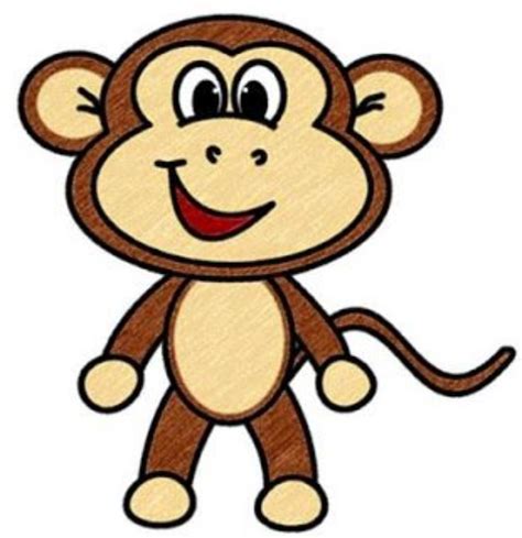 100 Tutorials To Teach You How To Draw Cartoon Monkey Cartoon