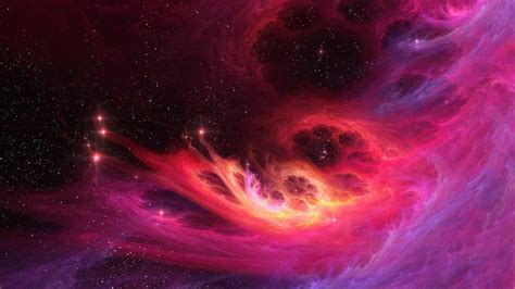 Red Nebula 4k Ultra Hd Wallpaper