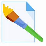 Paint Icon Filetype Xp Icons Modern Dtafalonso