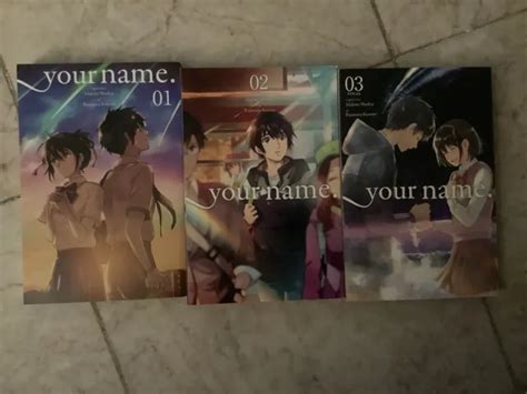Your Name Volume 1 3 Manga Anime Books Brand New 3450 Picclick
