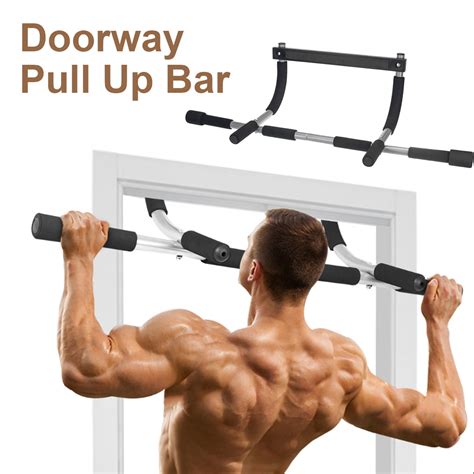 Exercise Chin Pull Up Bar Door Frame Strength Body Workout Sit Up Home