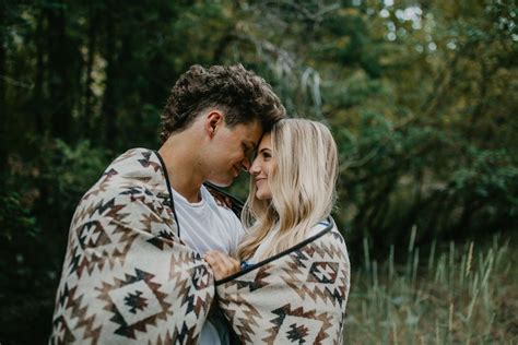 romantic forest campfire couple session [utah wedding photographer} emily jenkins photography