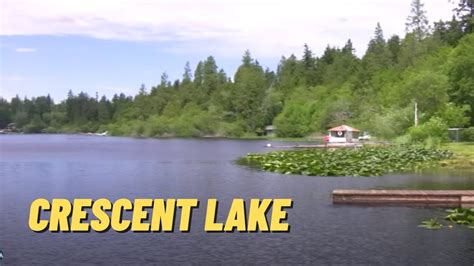 Whether you're fly fishing, baitcasting or spinning your chances of getting a bite here are good. Crescent Lake: Fishing Location in Pierce County - YouTube