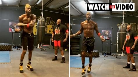 Boxing News 2022 Deontay Wilder Shows Off Stunning Body Transformation