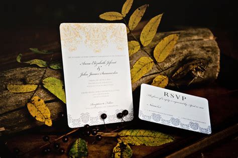 Gilded Wedding Invitations Etsy Weddings Stationery Gold Navy Ivory