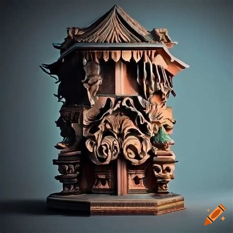 ‘architectural Stave Carving Style Ornamented 🍻 Sculpture Stunning